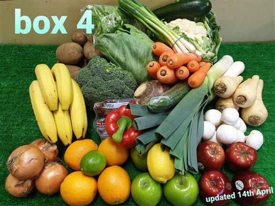 Box 4 - Veg for the family for 1 Week